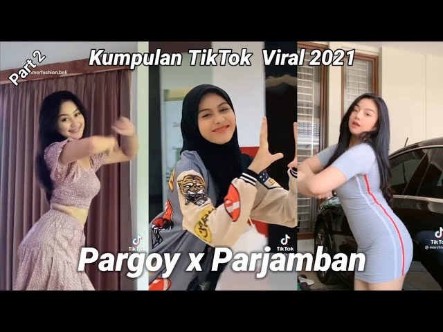 Kumpulan TikTok Viral 2021 | Goyang Pargoy x Parjamban | Part 2 #Tiktokbest class=