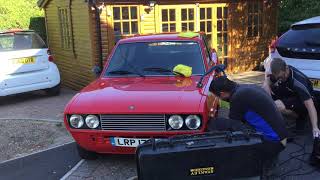 1974 FIAT 128SL (SPORT) RESTORATION, FINAL STAGES