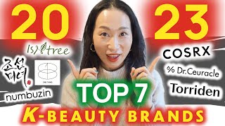 BEST 7 Korean Skincare Brands 2023 - Ones I LOVED and their Bestsellers for ALL skin types 💚