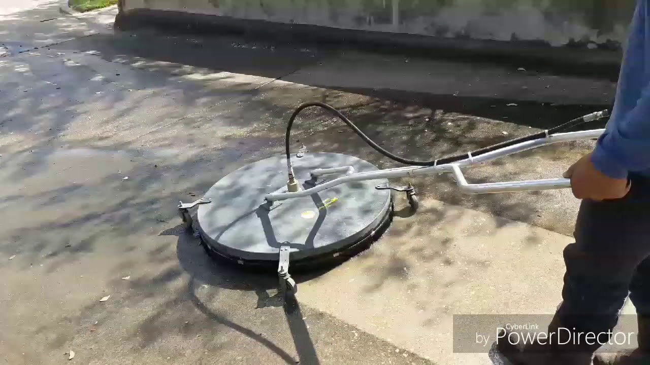 36" maxima surface cleaner. Commercial pressure washing. YouTube