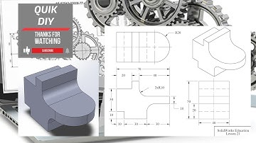 Solidworks CAD Tutorial exercise #21 for beginners