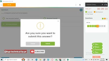 Kyp Cit Session End Exam 7 !! bs-cit#04 Session End Test @KypTechnical