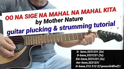 OO NA SIGE NA MAHAL NA MAHAL KITA by Mother Nature,play along guitar tutorial w/ lyrics & chords