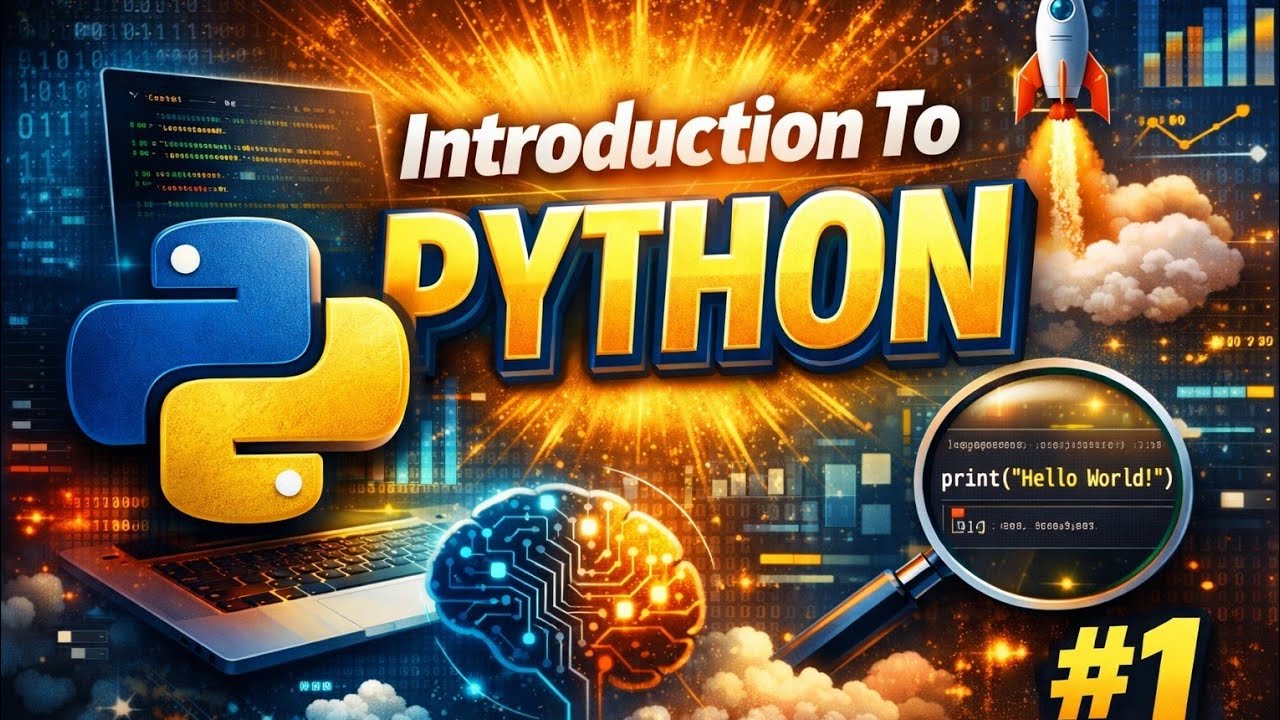 Introduction to Python Part - 1 | By Conceptro - YouTube