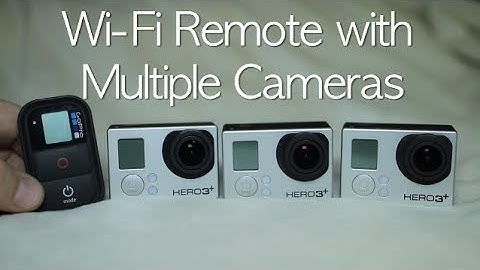 How To Connect GoPro Wi-Fi Remote With Multiple Cameras - GoPro Tip #341 | MicBergsma