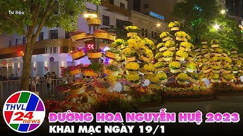 Đường hoa Nguyễn Huệ 2023 khai mạc ngày 19/1
