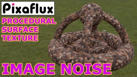 How to Create Seamless Stones Procedural Surface Texture with PixaFlux