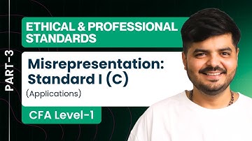 Standard I (C): Misrepresentation | Part 3 | CFA Level 1 Ethics |  @thevaluationschool     ​