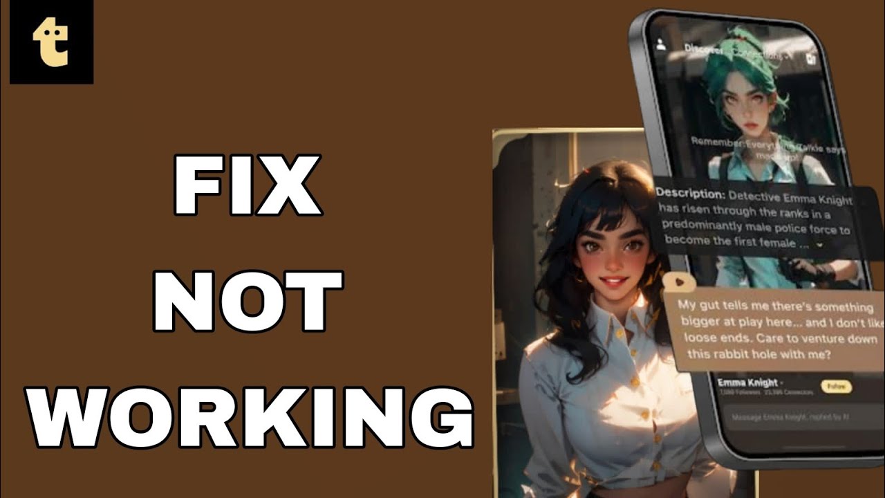How To Fix And Solve Not Working On Talkie Ai Chats App | Easy Fix ...