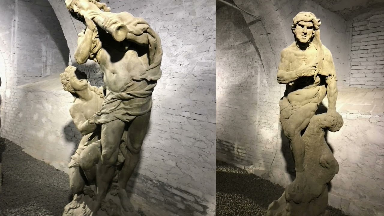 Lapidarium in Valeč Chateau (Valeč, Czech Republic 2022)