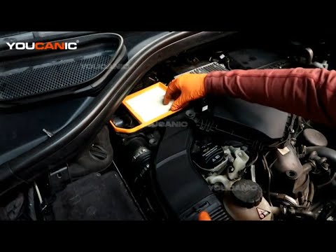 2013-2019 Mercedes-Benz Gl-Class / Gls-Class – Engine Air Filter Replacement