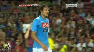 Cavanis Overhead Kick Napoli Vs Barcelona