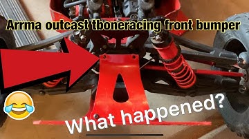 TboneRacing Front Bumper Arrma Outcast