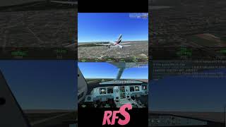 Real flight simulator landing position ✈️🛬|rfs gameplay|game changer 364|#shorts