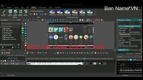 Hướng dẫn sử dụng free video editor 10.0 0