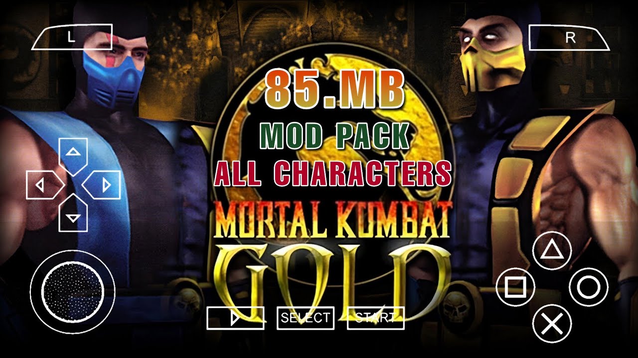 MORTAL KOMBAT 4 GOLD PPSSPP Android Offline Mod Mortal Kombat