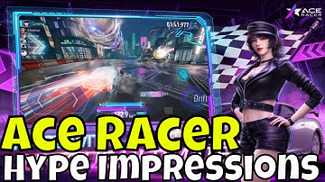 Ace Racer - Hype Impressions/Smoothest Racer/Sponsored By Bluestacks
