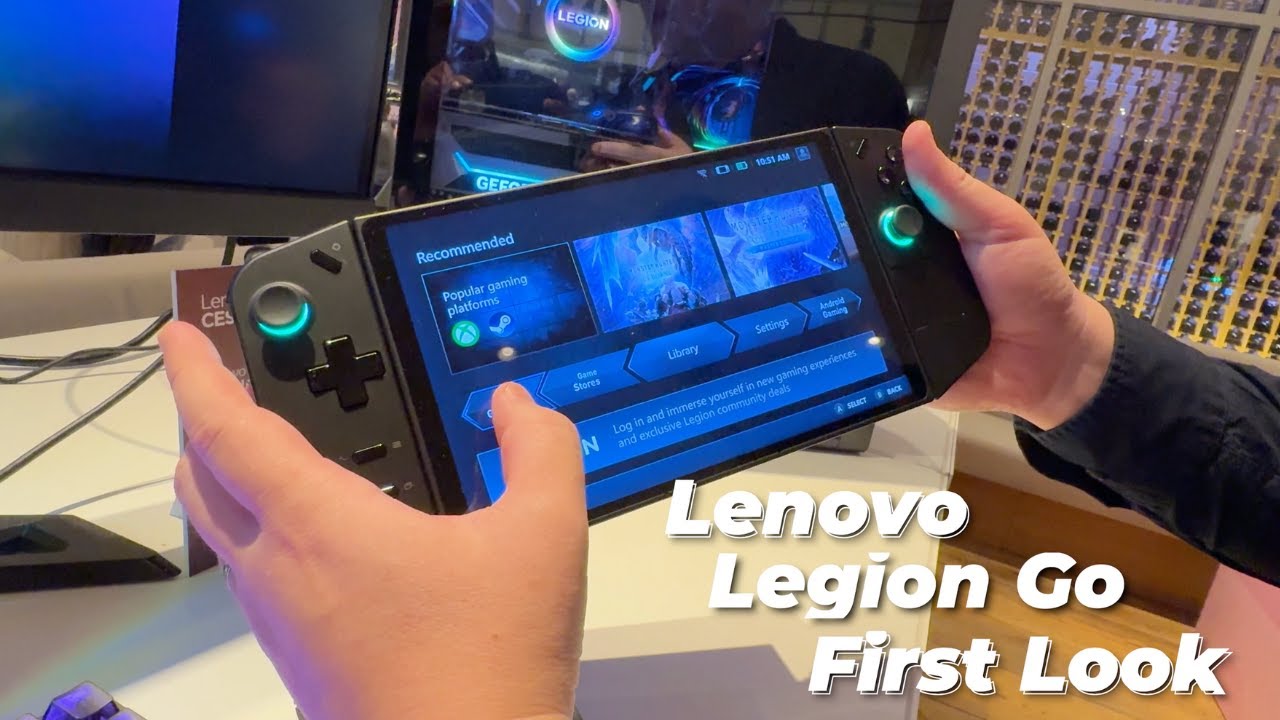 Lenovo Legion Go Handheld PC Gaming Console – AMD Ryzen Z1 Extreme