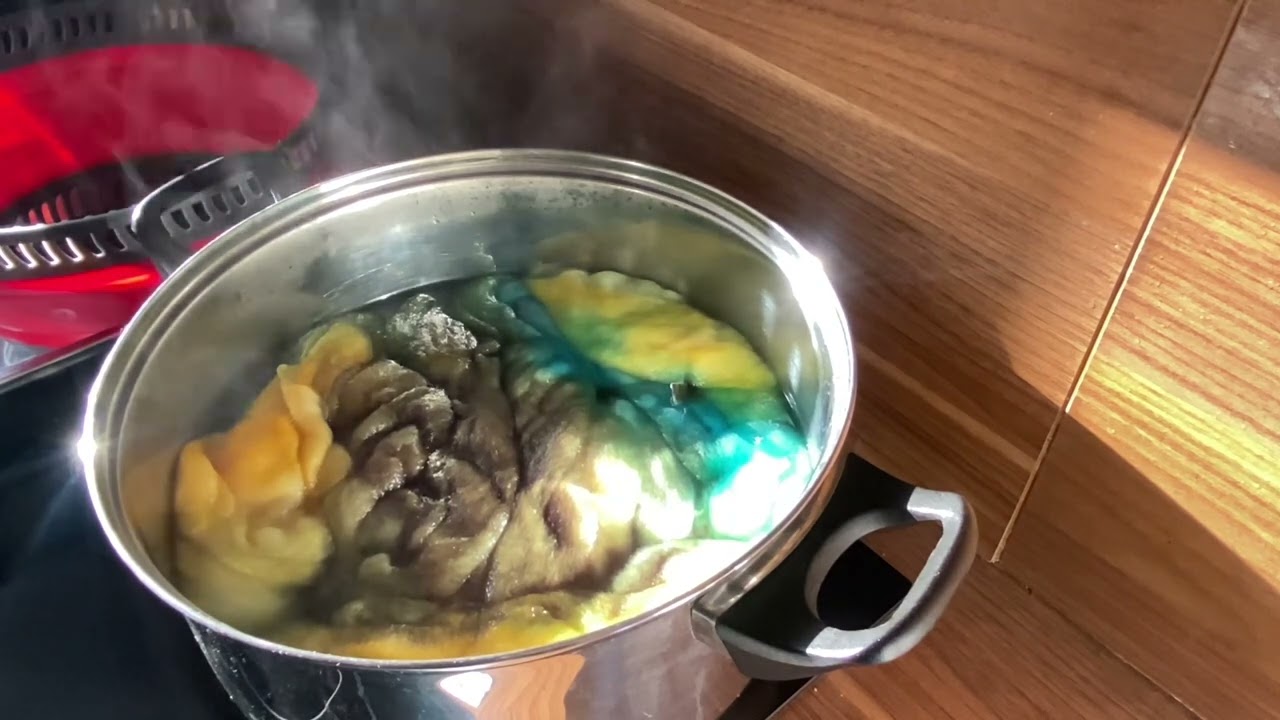Wollfärberei die 4te 🙃 mit Simplicol Expert und Farbemittel vom Wollschaaaf 😁