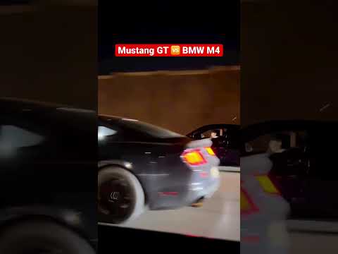 Mustang GT vs BMW M4 🏎️