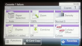 Cassette 1 failure Kyocera Ecosys M4125idn