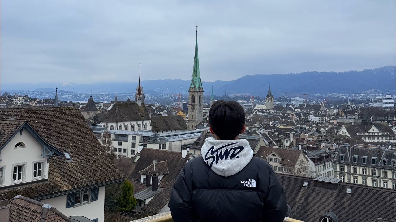 First time in Zürich Switzerland 