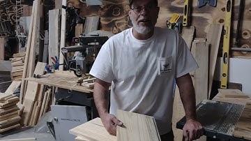 building bee hives from rough cut lumber. Rabbet joints and frame rest step 7