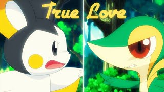 Pokemon Amv Snivy And Emolga - True Love