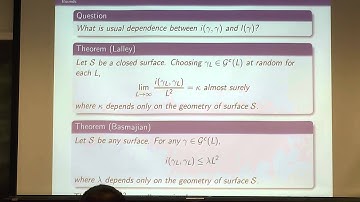 Counting non-simple closed curves on surfaces (Geometry, Groups and Dynamics/GEAR Seminar)