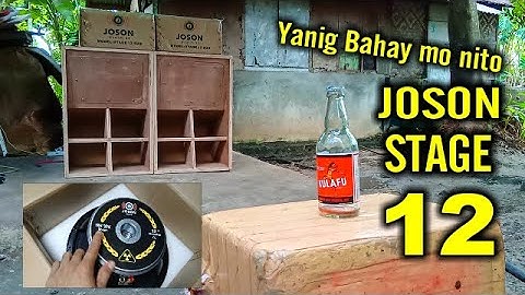 Testing Upgraded Joson Stage 12 Sub 1000watts  sa mcv grabe Ang lakas ng Yanig