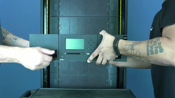 IBM 3555 (TS4300) Robotics and Spooling Mechanism Replacement