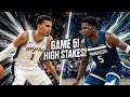 High Stakes! Spurs-Timberwolves Game 5 Starts!