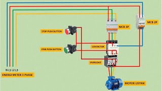 three phase electric motor connection / 3 phase motor connection screenshot 5