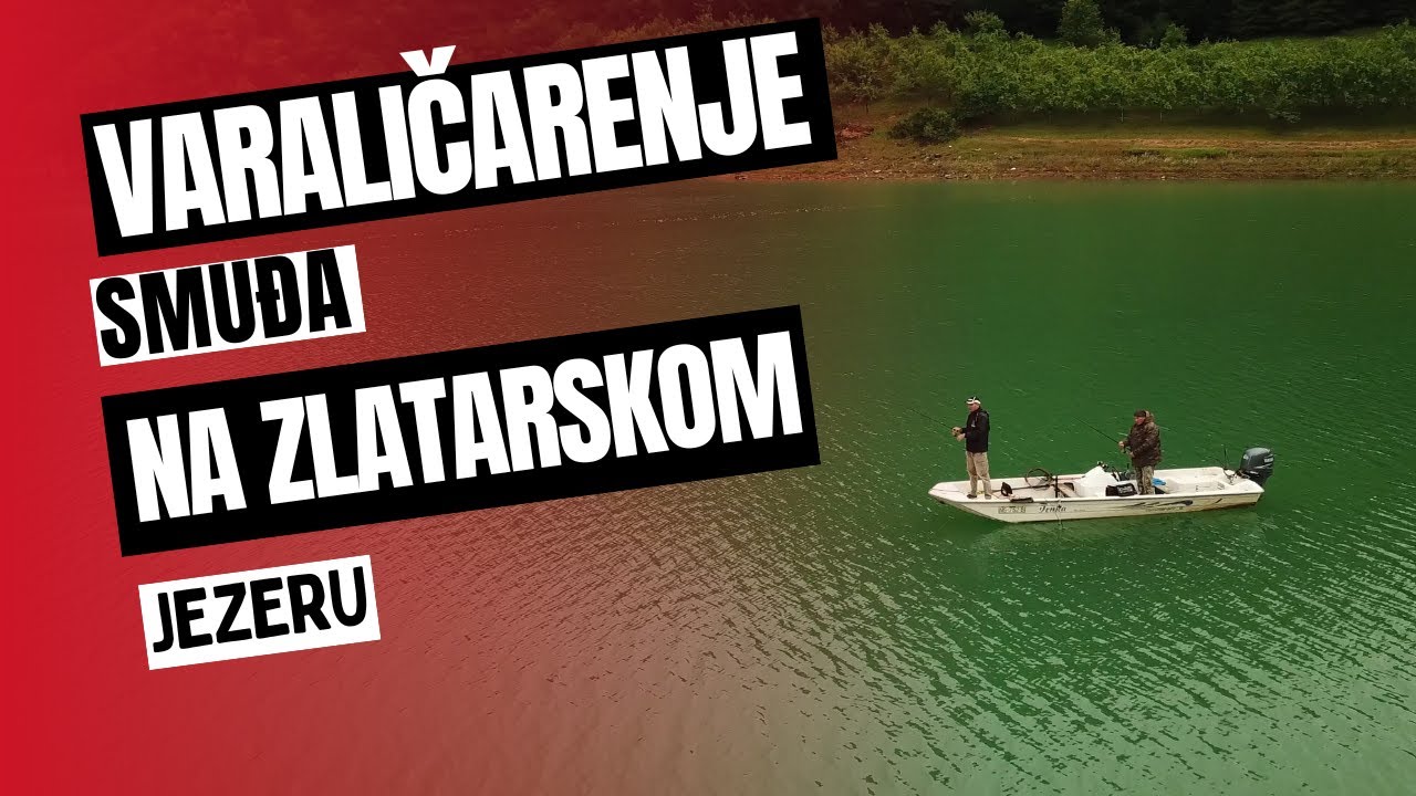 Varaličarenje smuđa na Zlatarskom jezeru - UŽIVO SA VODE -