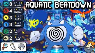 Poliwrath Is SURFING THROUGH EXECUTES In Pokémon Auto Chess screenshot 3