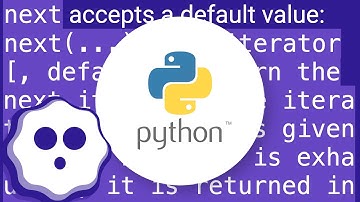 Default value for next element in Python iterator if iterator is empty?