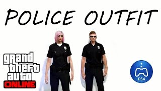 GTA 5 ONLINE *RARE* HOW TO OBTAIN POLICE OUTFIT GLITCH MALE FEMALE SOLO 1.37