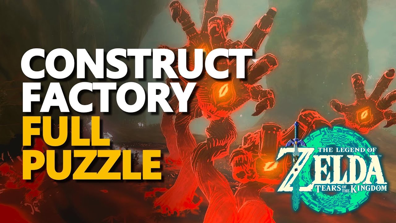 Construct Factory Puzzle Full Zelda Tears of the Kingdom YouTube
