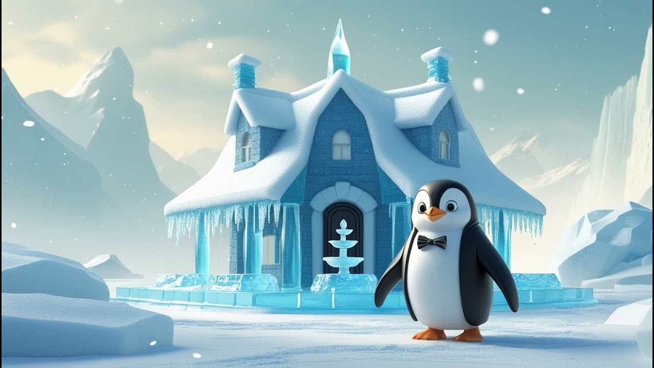 "The Penguin’s Icy Home: A Cool Sing-Along Adventure!"