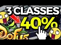 Ces 3 CLASSES représentent 40% des joueurs de DOFUS