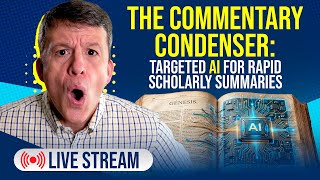 Unlock the Text: Targeted AI for In-Depth Bible Study
Stop Googling Your Theology.
What if your biblical study went deeper than quick searches and surface-level explanations?
In this live stream, we’re stepping into the New Testament with the mindset of a historian, asking the kinds of questions serious students, pastors, and apologists wrestle with but rarely hear discussed openly. This isn’t a lecture or a sales presentation. It’s a live conversation focused on how to think more clearly about the Gospel accounts, ancient literary conventions, and the historical investigation of Jesus’ life.
Along the way, we’ll walk through hands-on examples using a specialized form of AI built for serious research, showing how it changes the way questions are asked, sources are traced, and complex material is evaluated. You’ll see, in real time, how this approach reshapes the research process, not by replacing careful thinking, but by sharpening it.
Drawing from decades of rigorous research into the resurrection and early Christian sources, we’ll explore how to move beyond basic readings and engage the text with intellectual honesty and confidence.
During the stream, we’ll also be unveiling a curated study bundle inspired by this research-driven approach, along with several bonus resources we’re making available live.
If you’re ready to engage Scripture with depth, clarity, and evidence-based thinking, make sure you’re there live.
👇 Set a reminder and join the conversation. Unlock the Text: Targeted AI for In-Depth Bible Study
