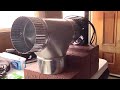 DIY Air Heater! Hot Air Furnace! ~ 68F(20C) in 160F(70C) out! ~ AC/DC powered! runs on alcohol! diy!