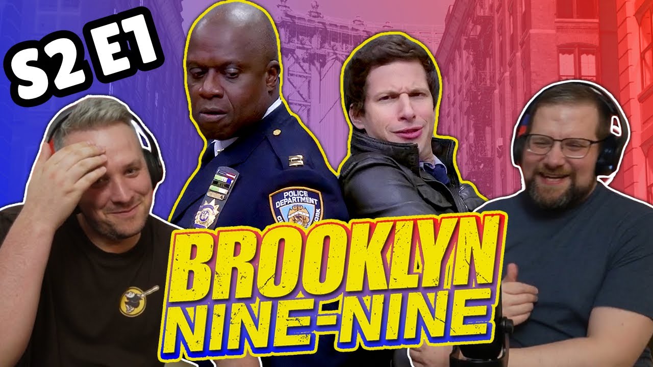 British Guys HILARIOUS Brooklyn Nine-Nine Reaction - S2 E1 (Undercover)