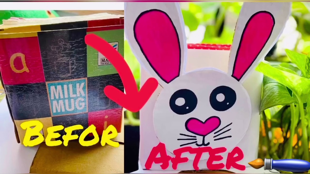 Empty box craft idea| How to reuse empty box| best out of waste|#No.1# ...