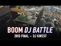 BOOM DJ Battle 2013 - DJ Kwest's Finals Live Set - 18-21 Division