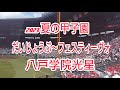 【2023夏の甲子園】八戸学院光星「だいじょうぶ～フェスティーヴォ」
