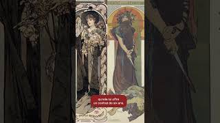 🕒 90 secondes pour comprendre Alphonse Mucha 🎨 #decrypteruneimage #art #grandpalais