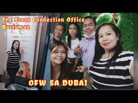 THE SCENT CONNECTION PERFUME OFFICE BURJUMAN EXIT 3  DUBAI /OFW SA DUBAI /JERLIE-OFW CHANNEL