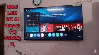 Mini LED 4K AI Smart TV, 55M70H ! Samsung 138 cm (55 inches) vision Ai 😲😲😲🥰🥰