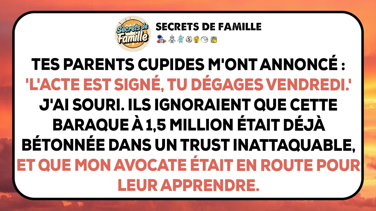 Mes parents m'ont dit : 